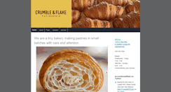Desktop Screenshot of crumbleandflake.com